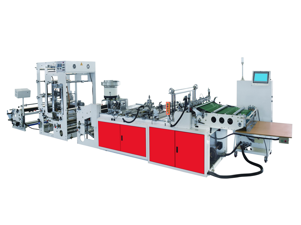 自封拉鏈熱封切制袋機(jī)