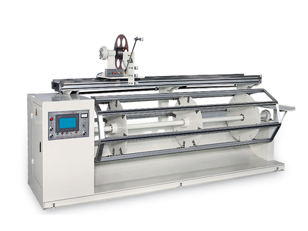 Half-fold wrapping machine